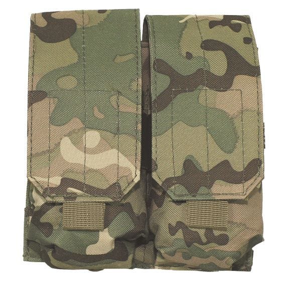 MFH M4/M16 Doppel-Magazintasche mit MOLLE-Befestigungssystem Operation Camo