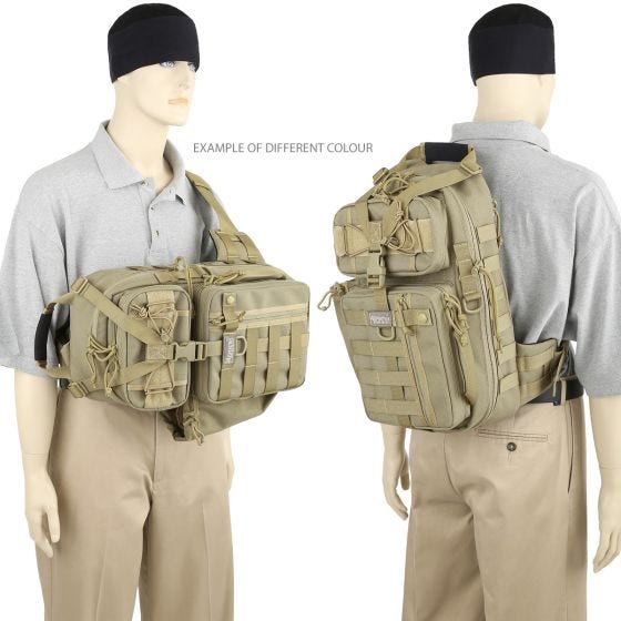 Maxpedition Sitka Gearslinger Rucksack Schwarz