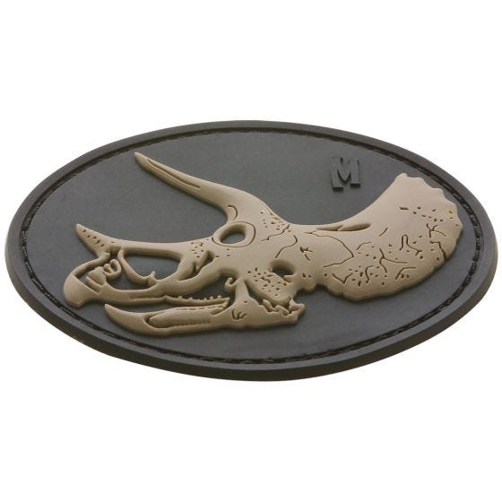 Maxpedition Patch Triceratops-Schädel SWAT