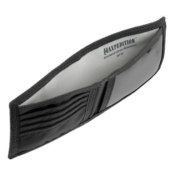 Maxpedition Geldbörse aufklappbar Schwarz