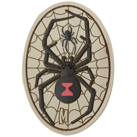 Maxpedition Patch Schwarze Witwe Arid