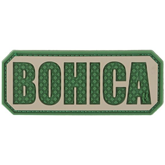 Maxpedition Patch mit Schriftzug „BOHICA“ Arid