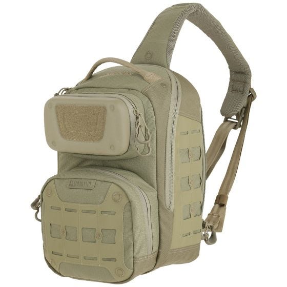 Maxpedition Edgepeak Umhängetasche für Rechts- oder Linkshänder Tan