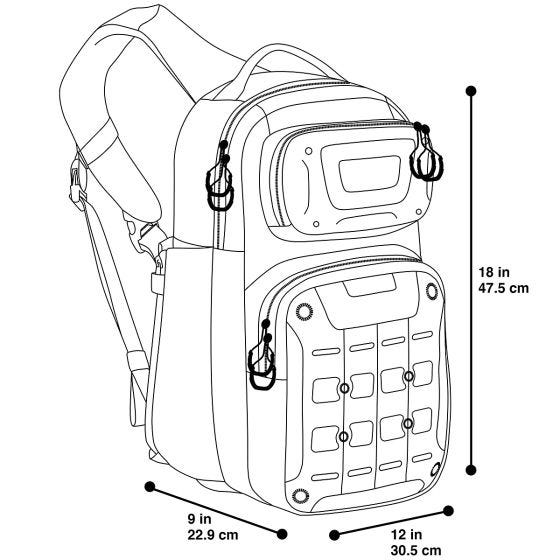 Maxpedition Gridflux Rucksack Schwarz
