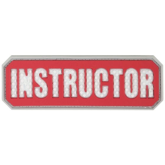 Maxpedition Patch mit Schriftzug „Instructor“ Rot