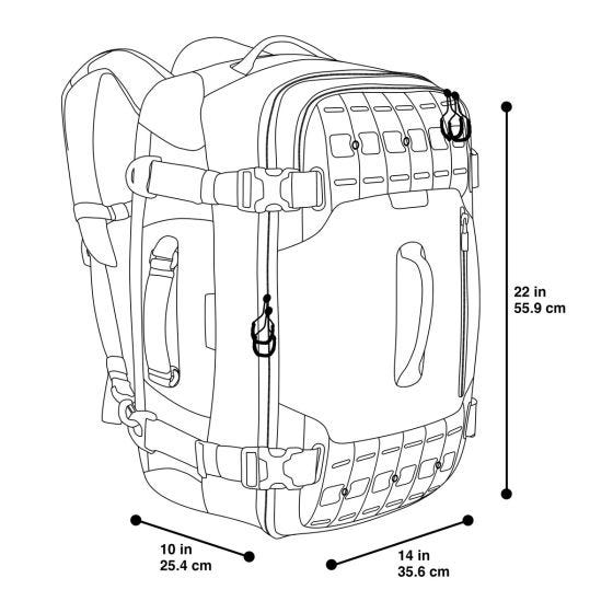 Maxpedition Ironcloud Reisetasche Grau