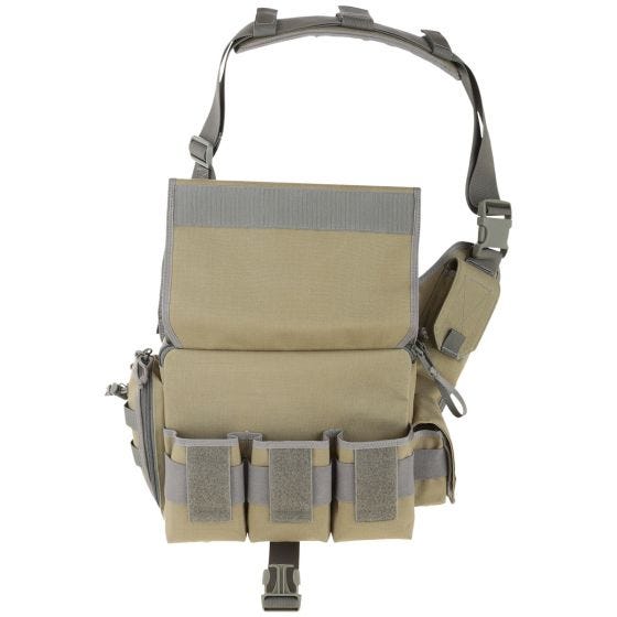 Maxpedition Jumbo A.S.R. Versipack Schultertasche Khaki Foliage