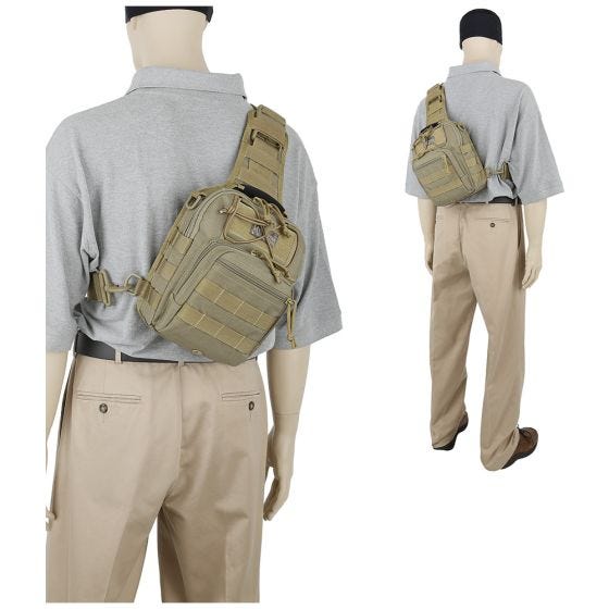 Maxpedition Remora Gearslinger Rucksack Khaki