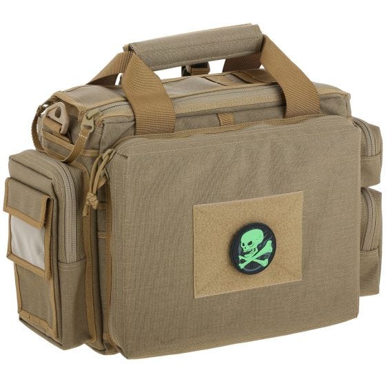 Maxpedition Patch Totenkopf Leuchtend im Dunkeln