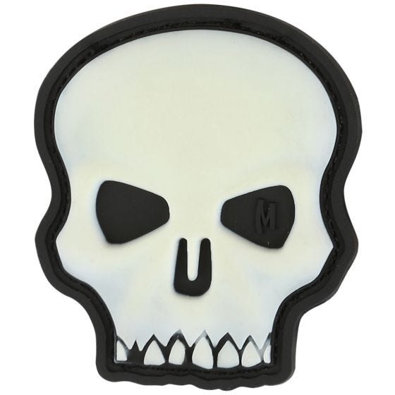 Maxpedition Patch 3D-Totenkopf Leuchtend im Dunkeln