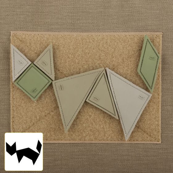 Maxpedition Patch Tangram Arid 7-teilig