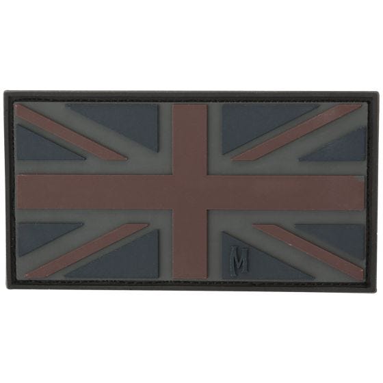 Maxpedition Patch Britische Flagge Dunkelgrau