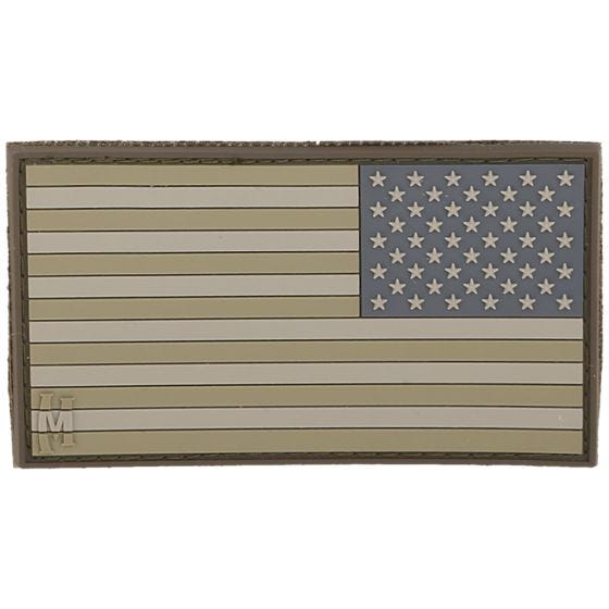 Maxpedition Patch Flagge der Vereinigten Staaten spiegelverkehrt Groß Arid