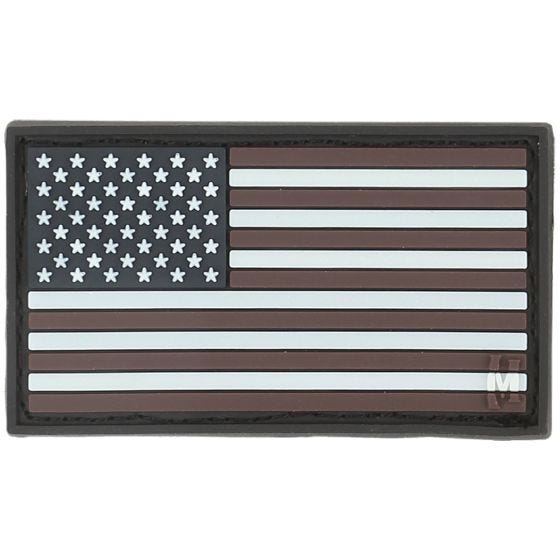 Maxpedition Patch Flagge der USA Klein Leuchtend im Dunkeln