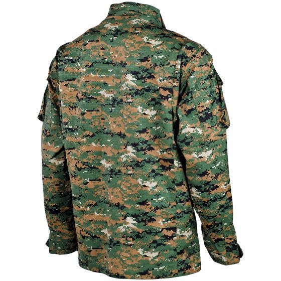 MFH ACU Feldjacke aus Ripstop Digital Woodland