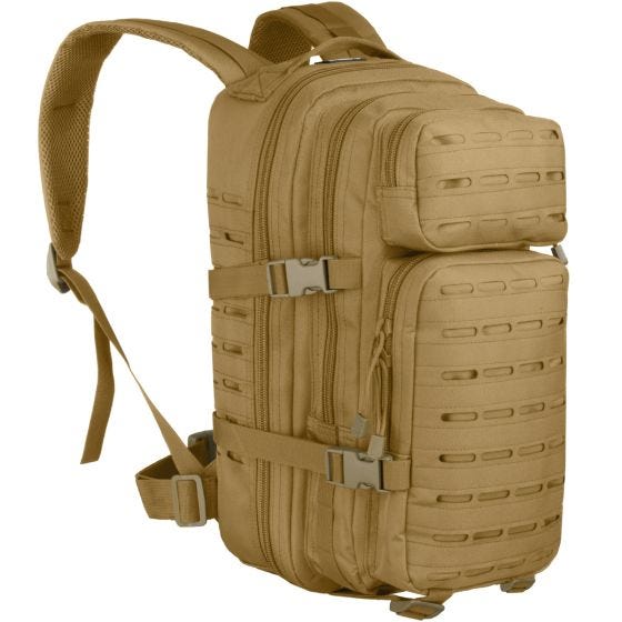 MFH Assault I Laser Rucksack Coyote Tan
