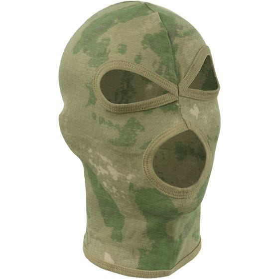 MFH Leichte 3-Loch-Sturmhaube aus Baumwolle HDT Camo FG