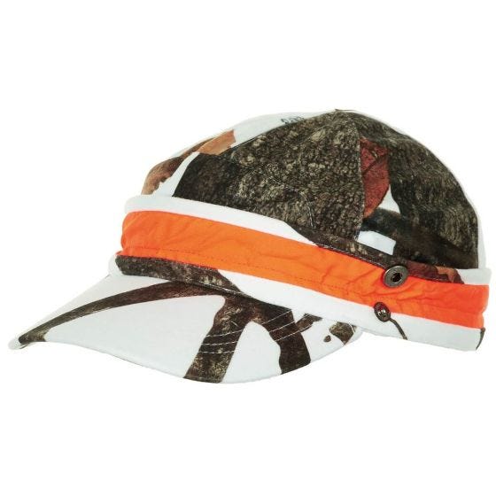 MFH Hunter Jägermütze mit fluoreszierendem Streifen Hunter Snow