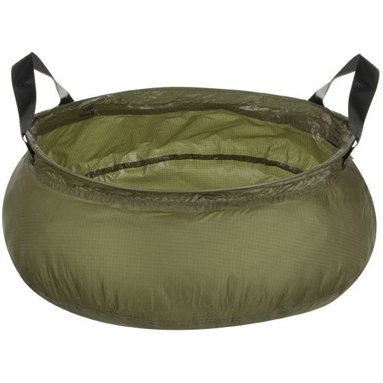 MFH Faltbare Schüssel mit Tasche OD Green