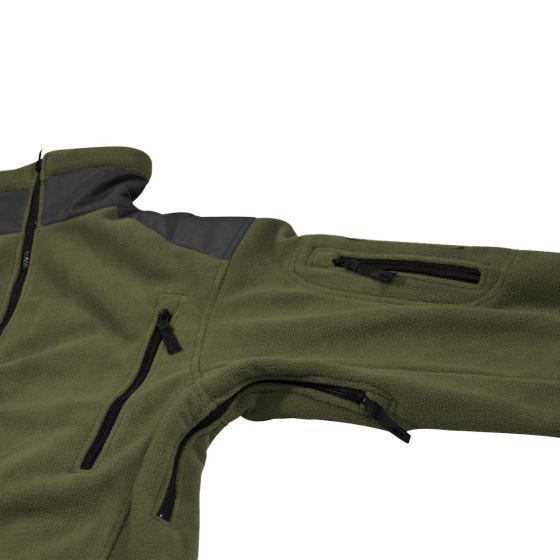 MFH Heavy Strike Fleece-Jacke OD Green