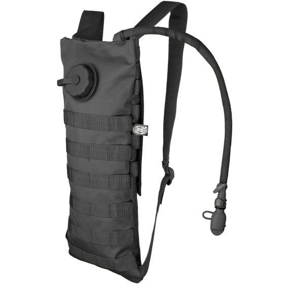 MFH Trinkblase und Tasche mit MOLLE-Befestigungssystem Schwarz