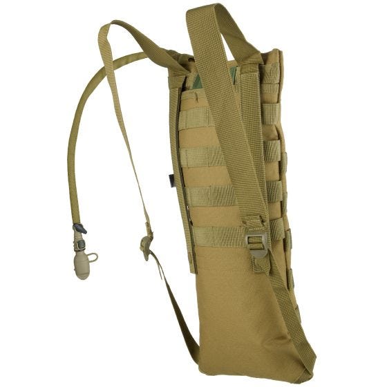 MFH Trinkblase und Tasche mit MOLLE-Befestigungssystem Coyote