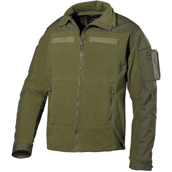 MFH US Combat Fleece-Jacke Oliv