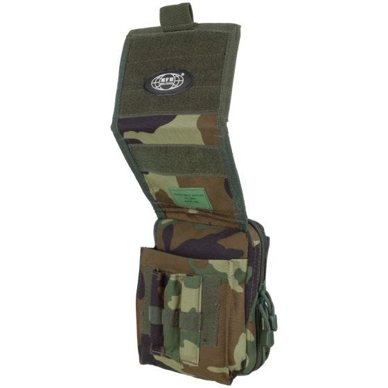 MFH MOLLE-kompatible Kartentasche Woodland