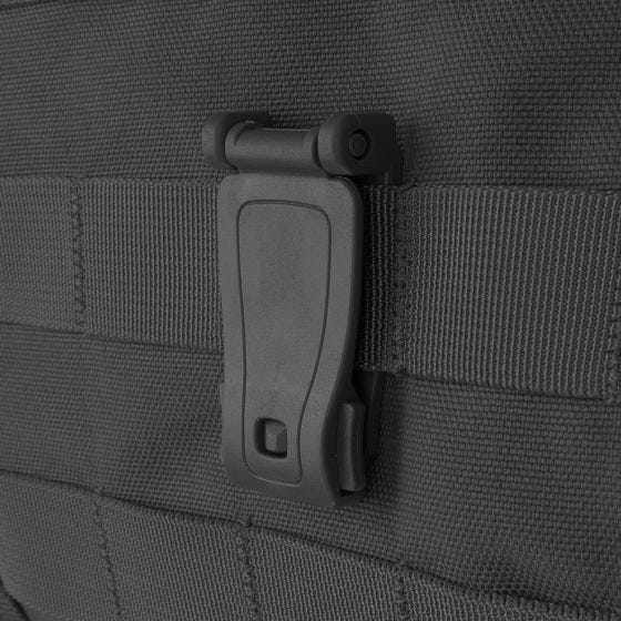 MFH MOLLE-Adapterclip aus Kunststoff Schwarz