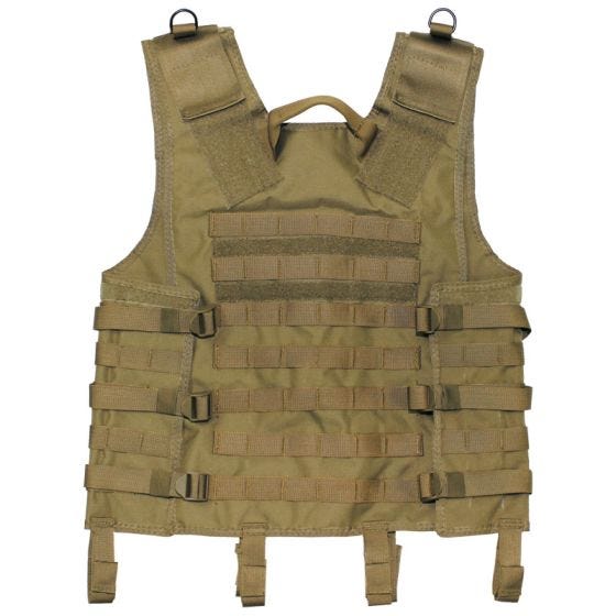 MFH MOLLE Light Weste Coyote