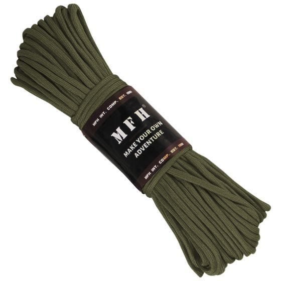 MFH Fallschirmschnur 30,48 m OD Green