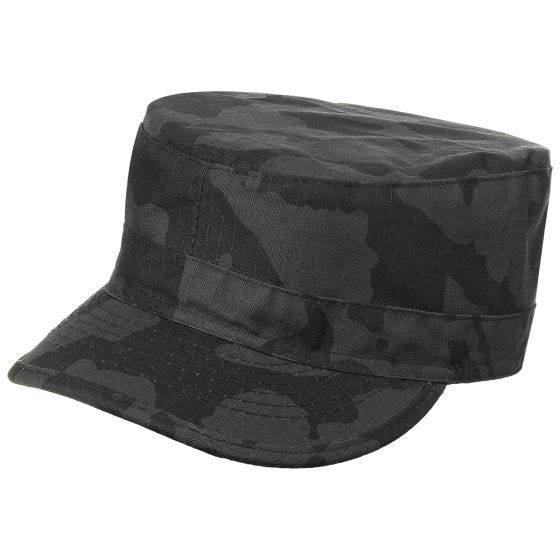 MFHU BDU Feldmütze aus Ripstop Night Camo
