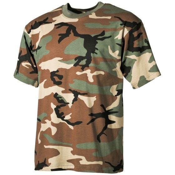 MFH T-Shirt Woodland