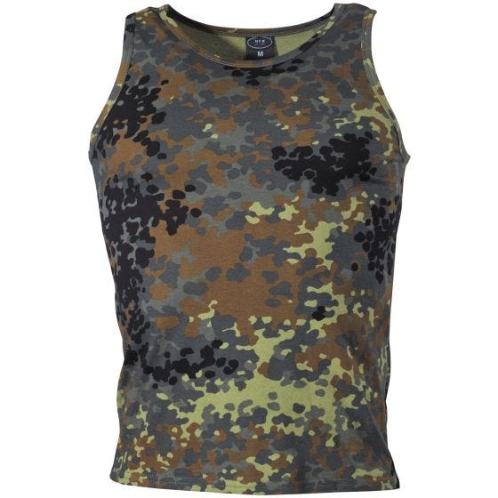 MFH Ärmelloses Top Flecktarn