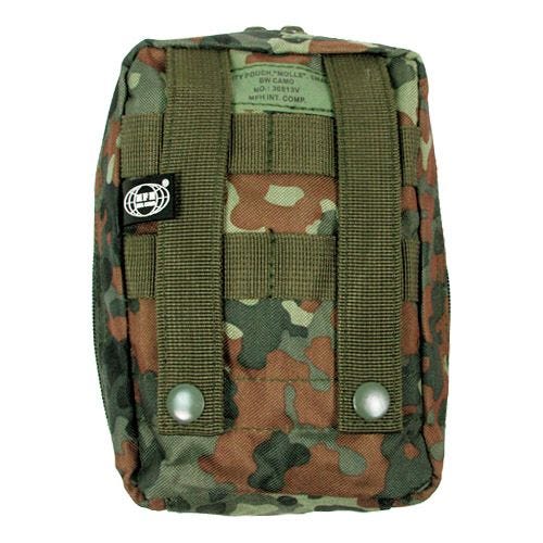 MFH Tasche für Erste-Hilfe-Set mit MOLLE-Befestigungssystem Flecktarn