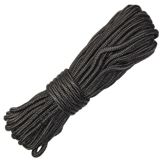 Mil-Com 5mm Purlon Schnur Schwarz
