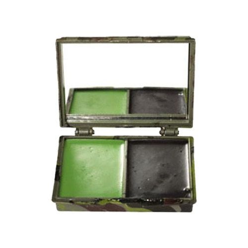 Mil-Tec Tarnschminke 2 Farben Etui mit Spiegel Woodland