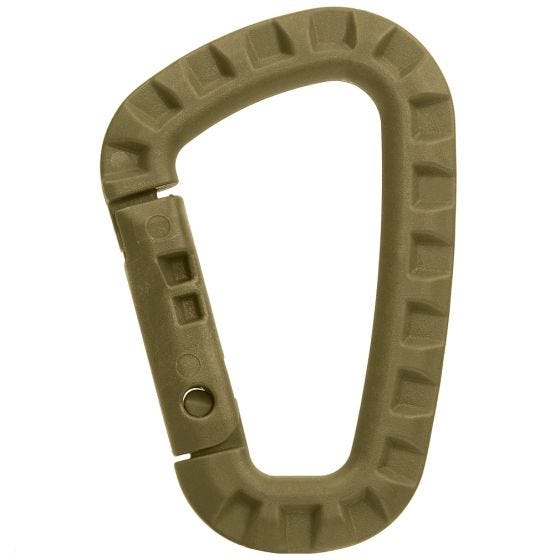 Mil-Tec Karabinerhaken ABS Coyote