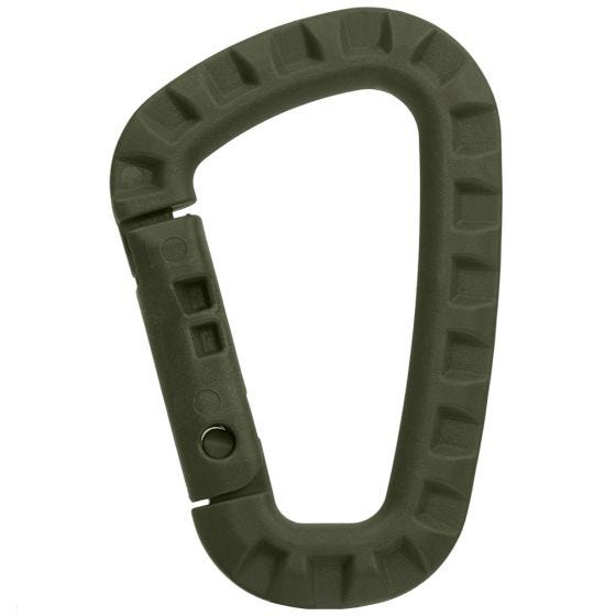 Mil-Tec Karabinerhaken ABS Oliv