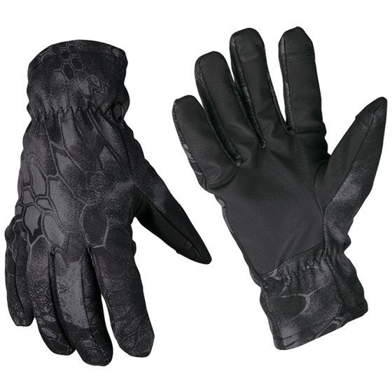 Mil-Tec Softshell-Handschuhe mit Thinsulate Mandra Night