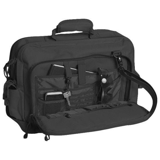 Mil-Tec Aviator Document Messenger-Tasche Schwarz