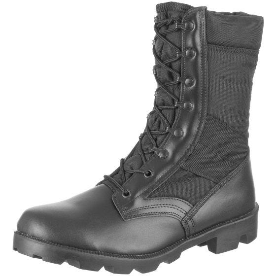 Cordura US Jungle Kampfstiefel Schwarz