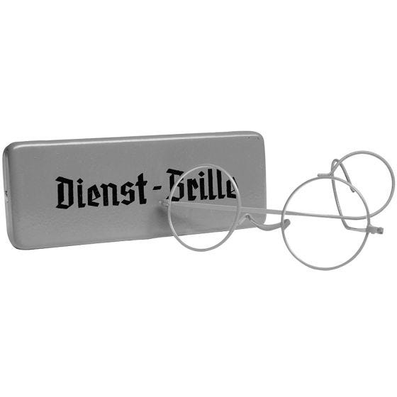Mil-Tec Dienstbrille mit Metalletui