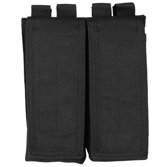 Mil-Tec AK47 Doppel-Magazintasche mit MOLLE-Befestigungssystem Schwarz