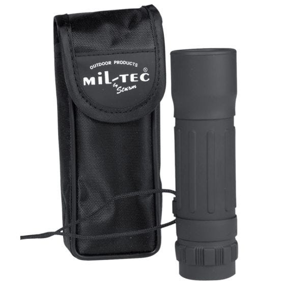 Mil-Tec 10x25 Monokular Schwarz