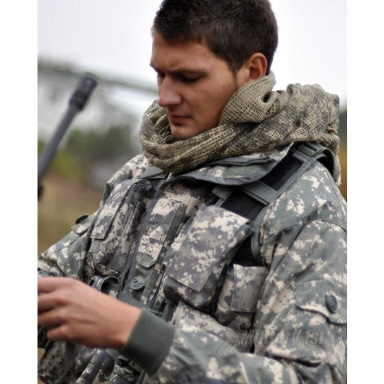 Mil-Tec Netzschal Vegetato Woodland
