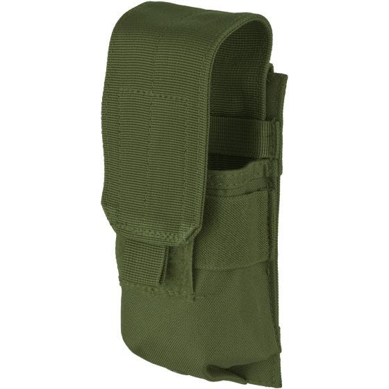 Mil-Tec M4/M16 Einzel-Magazintasche mit MOLLE-Befestigungssystem Oliv