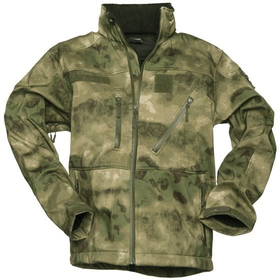 Mil-Tec SCU 14 Softshell-Jacke MIL-TACS FG