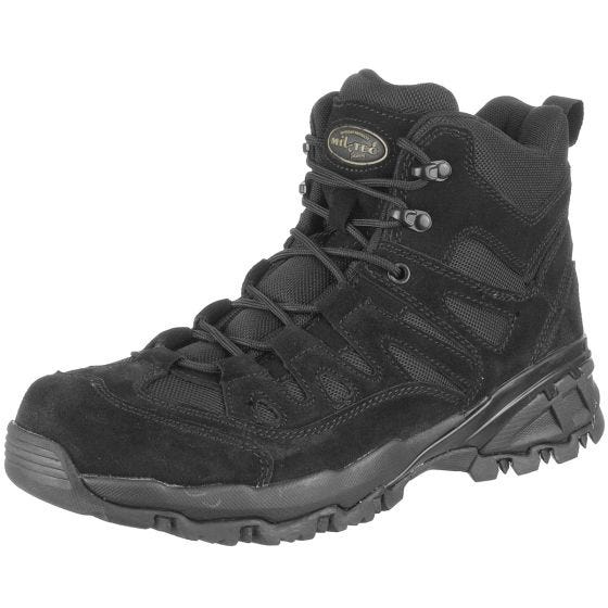 Mil-Tec Squad Halbstiefel Schwarz