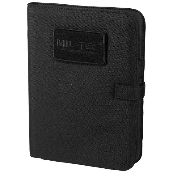 Mil-Tec Taktisches Notizbuch Mittelgroß Schwarz